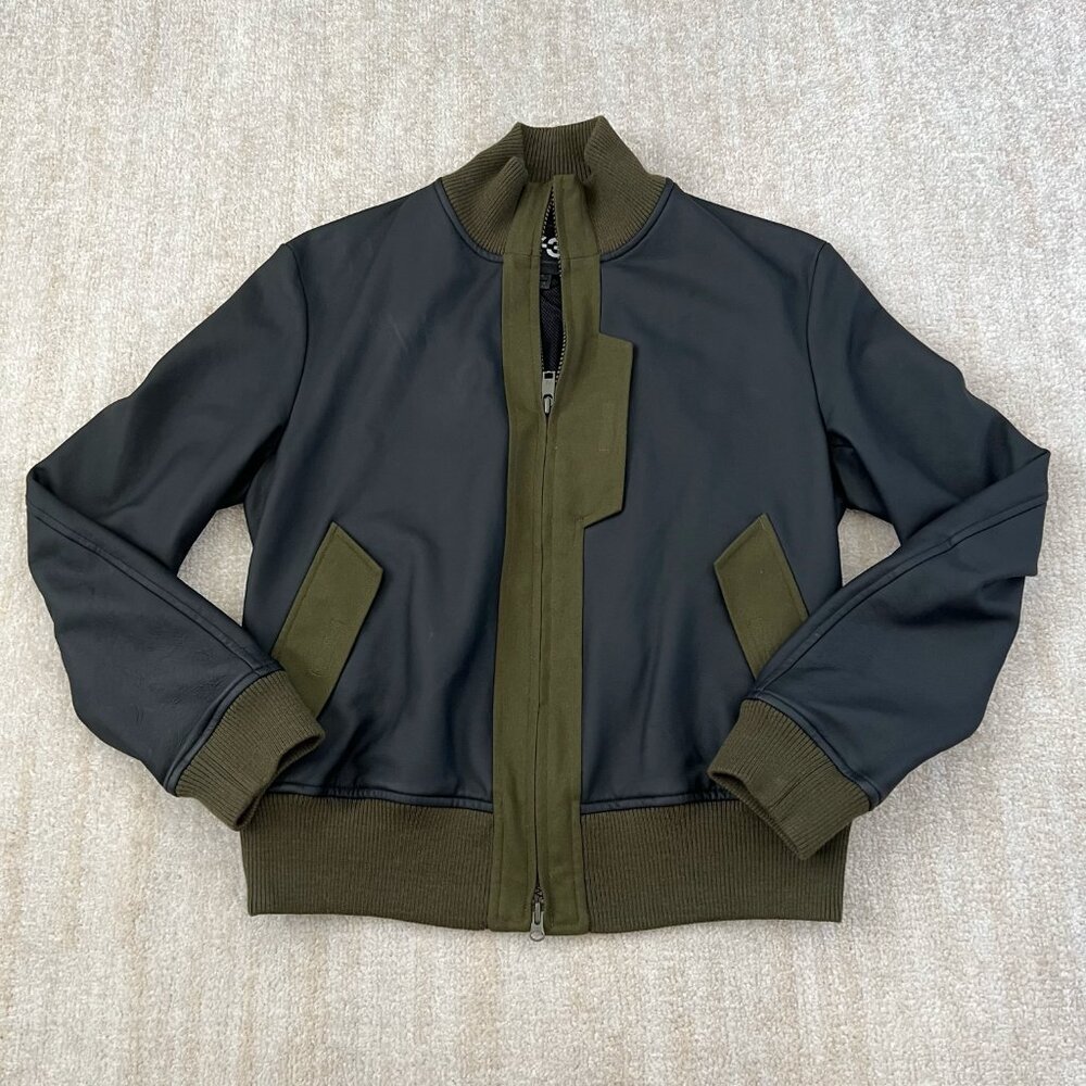 Y-3 Yohji Yamamoto x Adidas Racer Bomber Jacket L Black Green